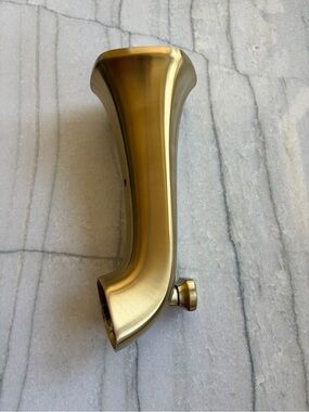 Kohler Sundae Single Bathtub Faucet Vibrant Brushed Moderne Brass